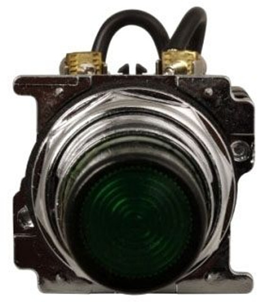 Eaton 10250T297LGP2D Pushbuttons Non-Illuminated 120V Green