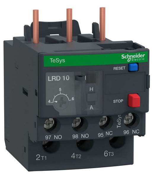 Schneider Electric LRD10 Relays Bi-Metal 4-6A 690VAC