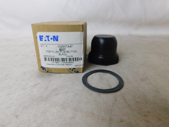 Eaton 10250TA47 Contact Blocks and Other Accessories Rubber Boot Black EA