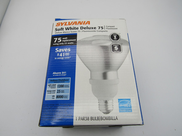 Sylvania CF23EL/PAR38/830 Miniature and Specialty Bulbs Compact Fluorescent 120V 75W