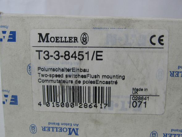Eaton T3-3-8451/E Other Sensors and Switches Two-speed Switch