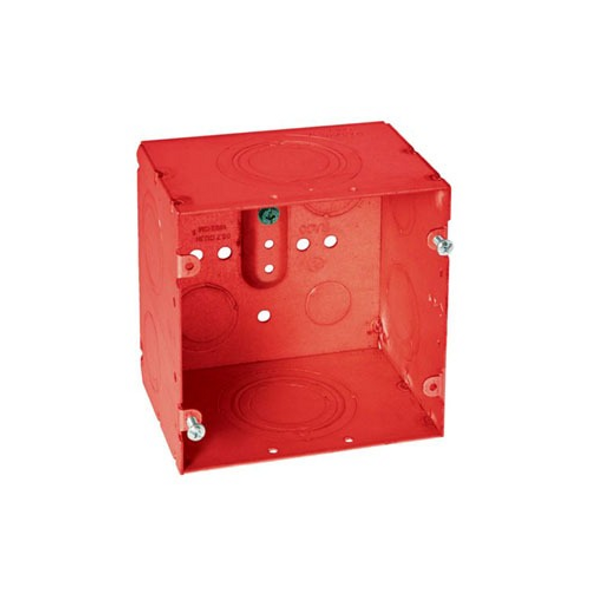 Raco 911 Outlets Square Box Red