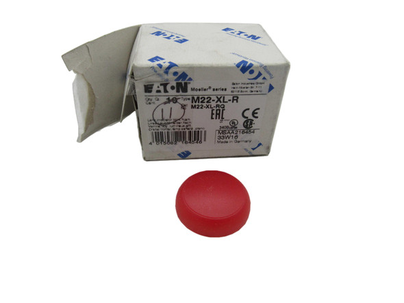 Eaton M22-XL-RQ Contact Blocks and Other Accessories Plastic Lens Red