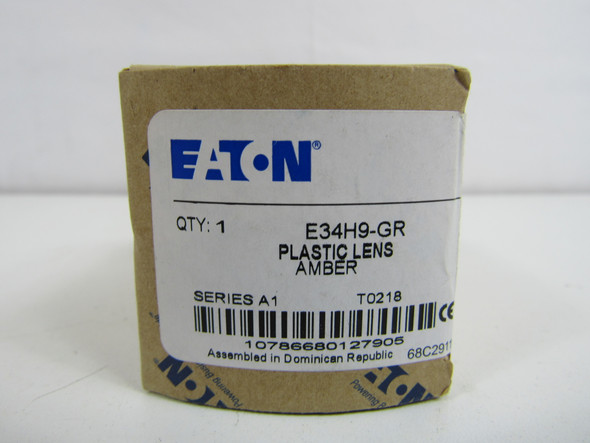 Eaton E34H9-GR Contact Blocks and Other Accessories LENS Amber