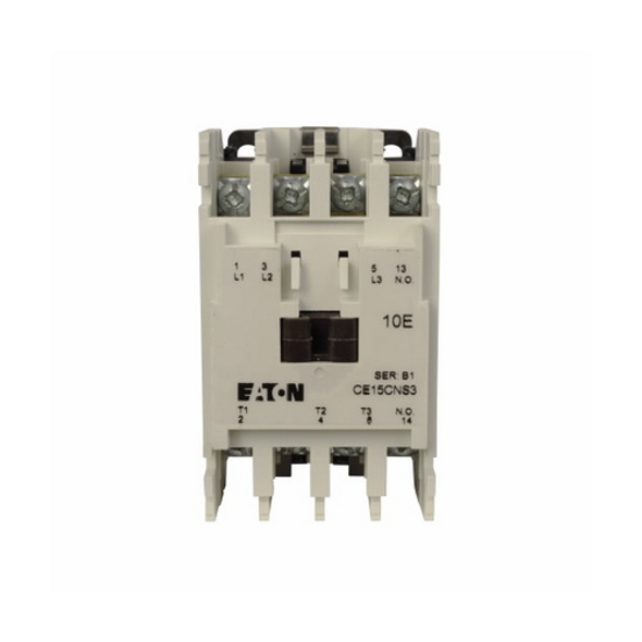Eaton CE15CNS3A1B Other Contactors 3P 12A 120VDC 1NO