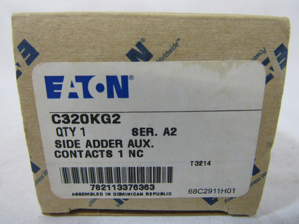 Eaton C320KG2 Starter and Contactor Accessories 10A 600V EA