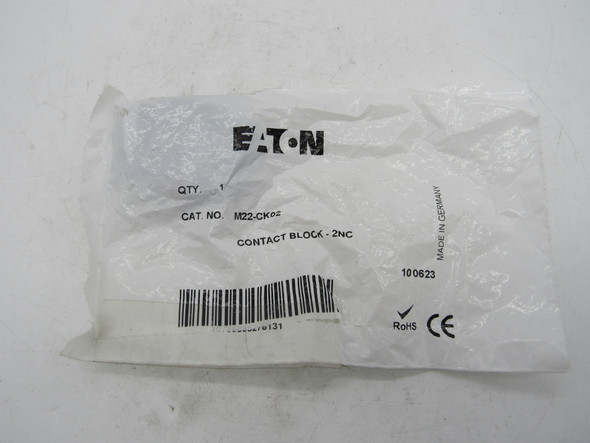 Eaton M22-CK02 Contact Blocks and Other Accessories EA