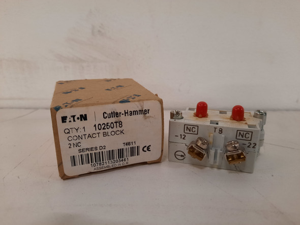 Eaton 10250T8 Contact Blocks and Other Accessories 2NC
