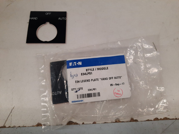Eaton E34LP51 Contact Blocks and Other Accessories