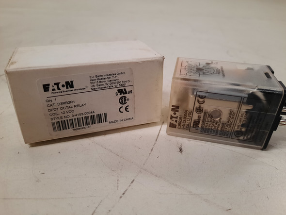 Eaton D3RR2R1 Relays 2P 12VDC EA