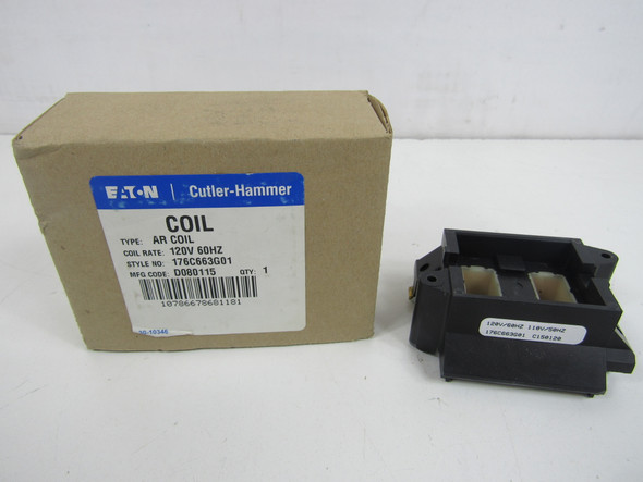 Eaton 176C663G01 Relays AR Relay Coil 120V 50/60Hz