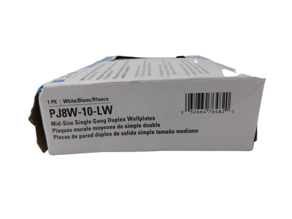 Eaton PJ8W-10-LW Wallplates and Accessories Wallplate White 10BOX