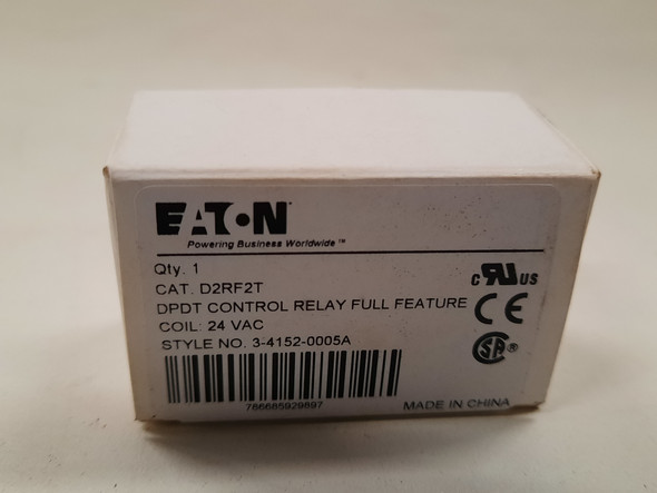 Eaton D2RF2T Relays Ice Cube Relay 12A 24V 50/60Hz