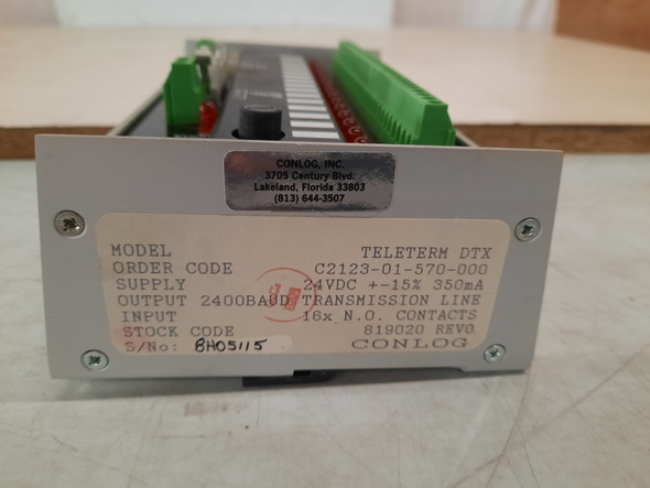 Conlog Systems SF-423807 Programmable Logic Controllers (PLCs) Digital Transmitter 24VDC