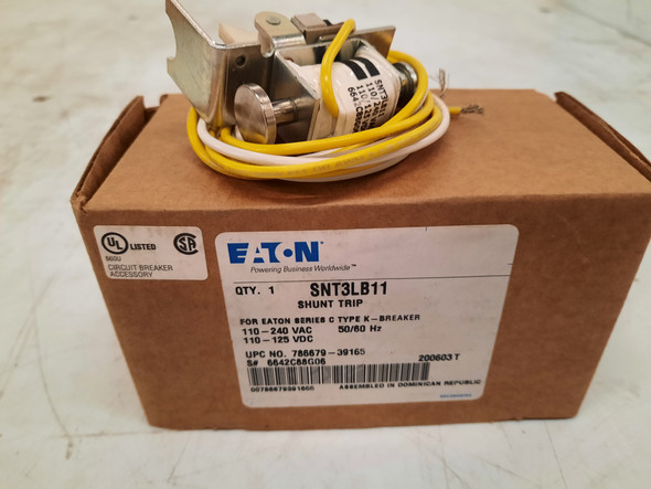 Eaton SNT3LB11 Shunt Trips 240V K Frame