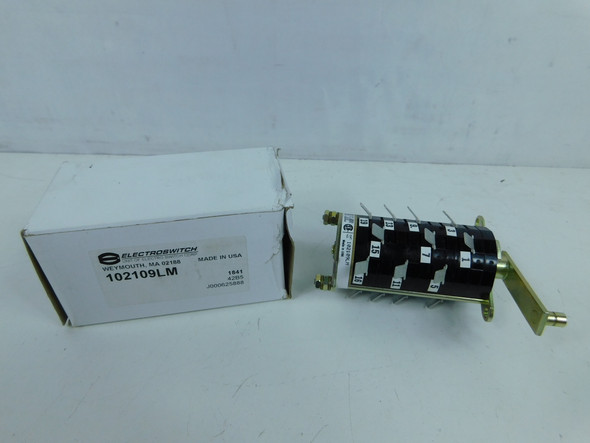 ElectroSwitch 102109LM Rotary Switches 15A 240V