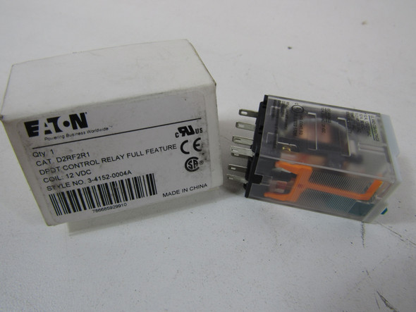 Eaton D2RF2R1 Relays Ice Cube Relay 12A 12V 50/60Hz EA