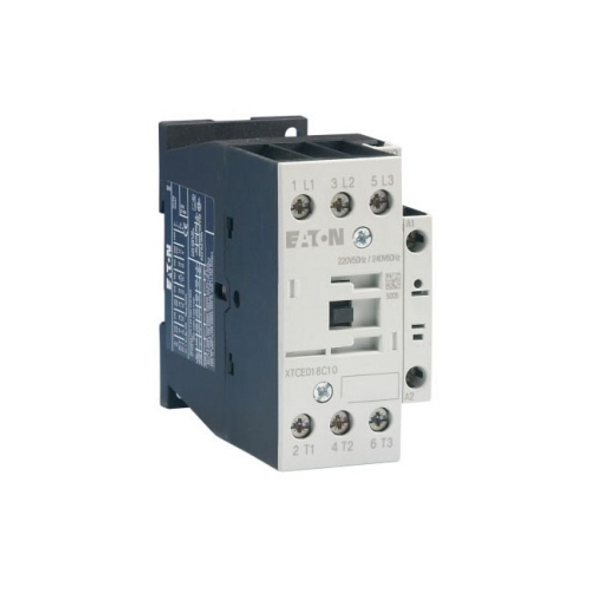 Eaton XTCE018C10A NEMA and IEC Contactors 3P 18A 120V EA