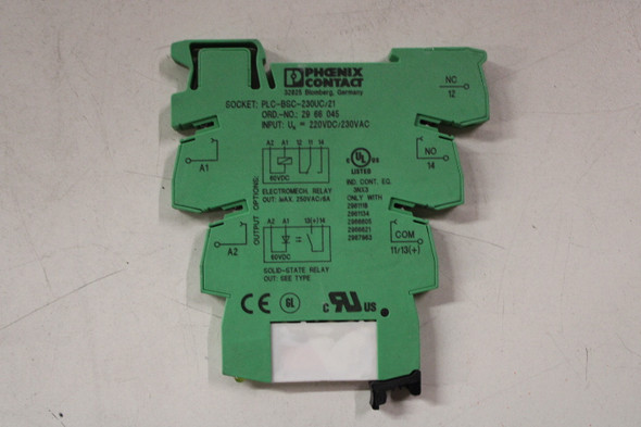 PHOENIX CONTACT PLC-BSC-230UC/21 Terminal Blocks EA