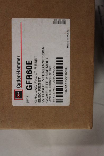 Eaton GFR60E Relays EA