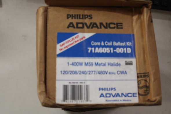 Advance 71A6051-001D HID Ballasts EA