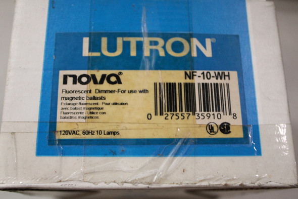 Lutron NF-10-WH Light and Dimmer Switches EA
