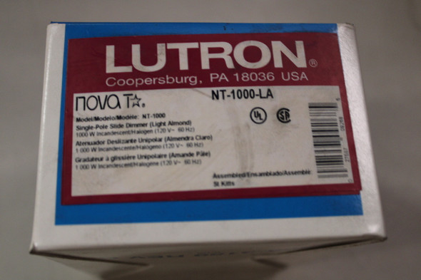 Lutron NT-1000-LA Light and Dimmer Switches EA