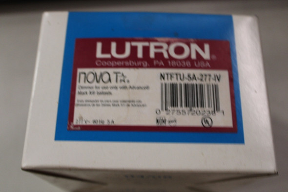 Lutron NTFTU-5A-277-IV Light and Dimmer Switches EA