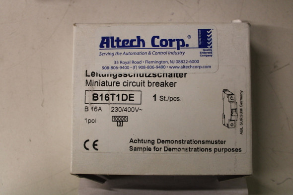 Altech B16T1DE Miniature Circuit Breakers (MCBs) EA