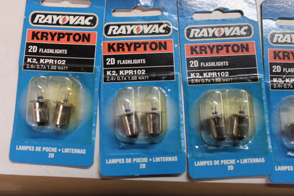 Rayovac K2-2/KPR102 Miniature and Specialty Bulbs PK