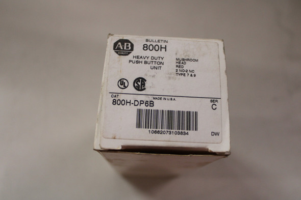 Allen Bradley 800H-DP6B Pushbuttons EA