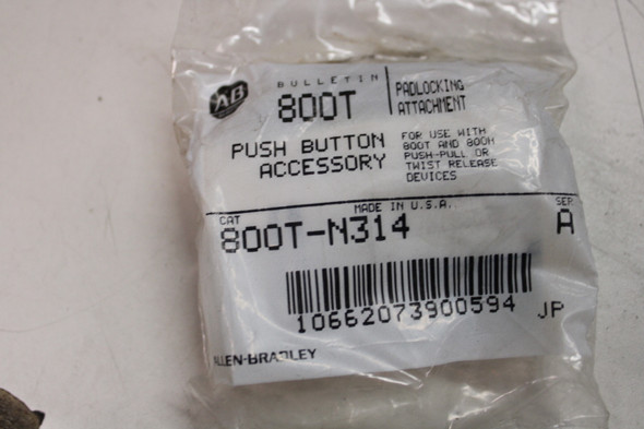 Allen Bradley 800T-N314 Pushbuttons EA