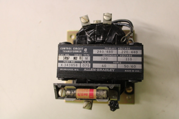 Allen Bradley 1497-N2 Control Transformers EA