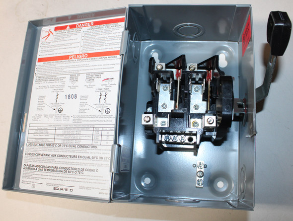 Square D L221N Safety Switches Fusible EA