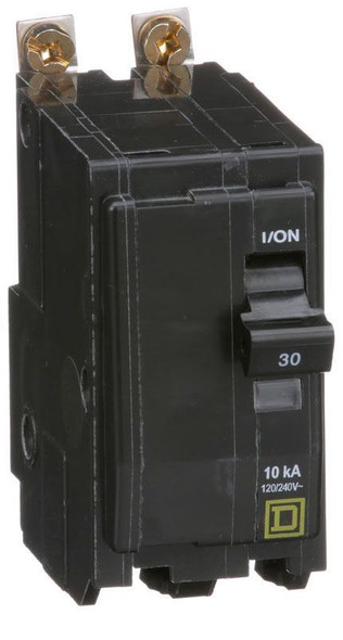 Square D QOB230 Miniature Circuit Breakers (MCBs) 2P 30A 120V EA