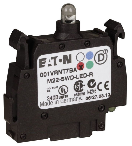 Eaton M22-SWD-LED-R Pushbutton/Pilot Light/Selector Switch Accy EA
