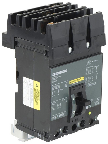 Square D FH36070 Molded Case Breakers (MCCBs)