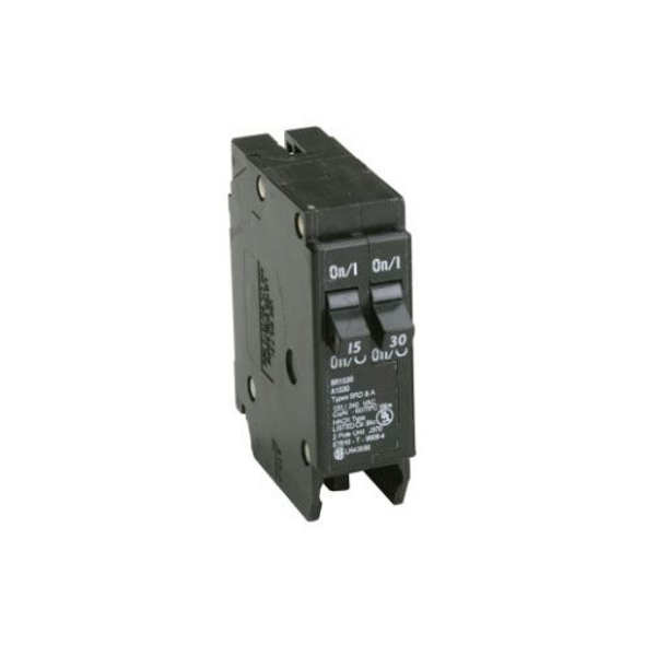 Eaton BR1530 Miniature Circuit Breakers (MCBs) 2P 15/30A EA