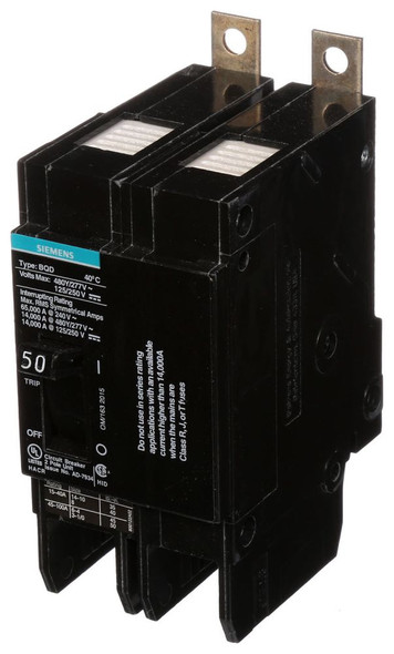 Siemens BQD250 Miniature Circuit Breakers (MCBs) 2P 250A