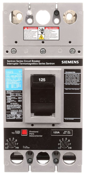 Siemens FXD62B125 Motor Circuit Protector (MCPs)