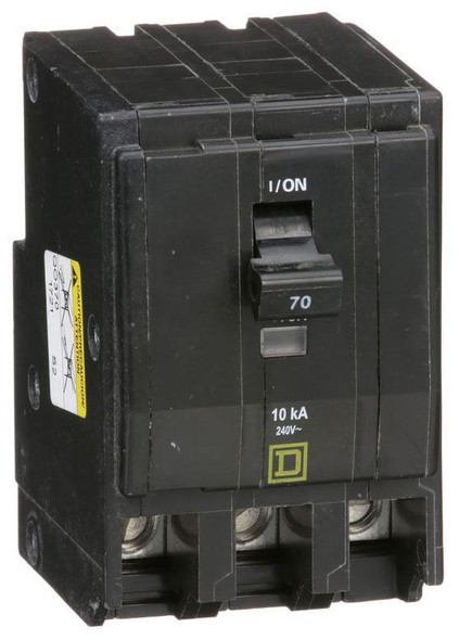 Square D QO370 Miniature Circuit Breakers (MCBs) 3P 70A 240V