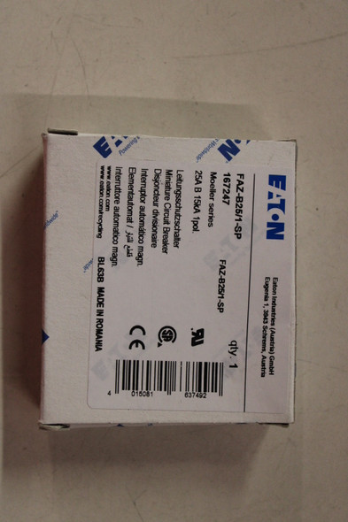 Eaton FAZ-B25/1-SP Miniature Circuit Breakers (MCBs) EA