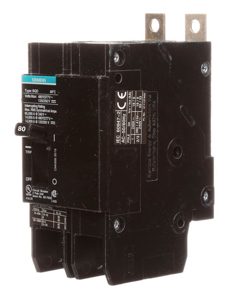 Siemens BQD280 Miniature Circuit Breakers (MCBs)