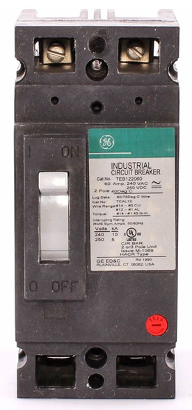 GENERAL ELECTRIC TEB122060WL Molded Case Breakers (MCCBs)