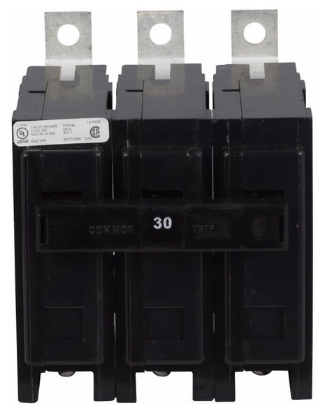 Eaton BAB3030HS Miniature Circuit Breakers (MCBs) BA 3P 30A 120/240V 50/60Hz 3Ph EA