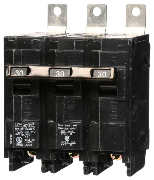 Siemens B330 Miniature Circuit Breakers (MCBs)