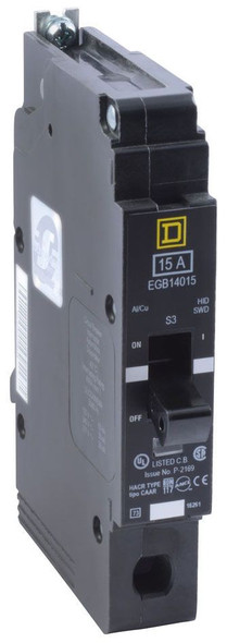 Square D EGB14015 Miniature Circuit Breakers (MCBs)