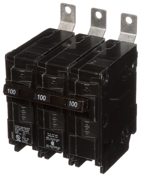 Siemens B3100H Miniature Circuit Breakers (MCBs) 3P 100A EA