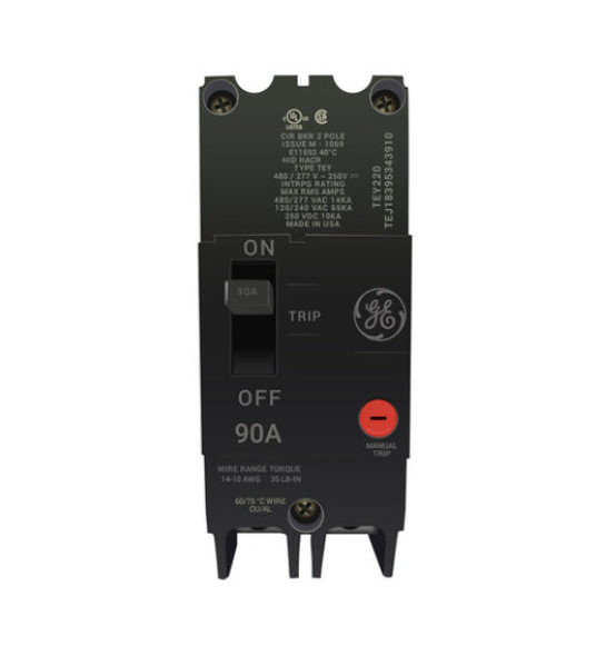 GENERAL ELECTRIC TEY290 Miniature Circuit Breakers (MCBs)