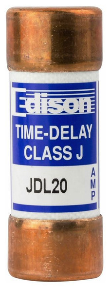 Edison JDL20 Class J 20A 600VAC Time Delay Fuse